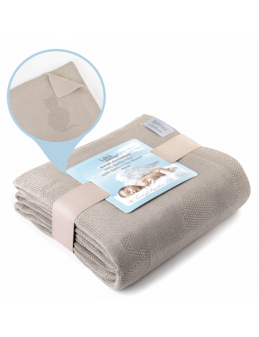 Libra koc dziany Bamboo 100/80 beż