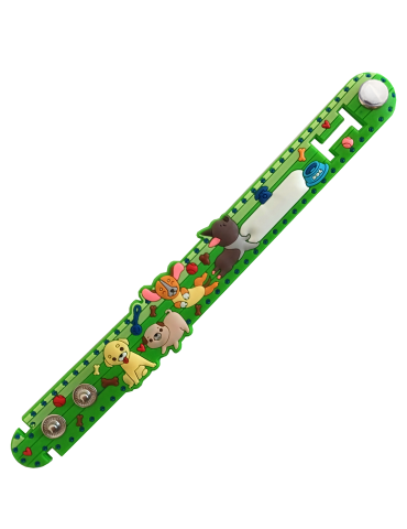 Group Opaska na telefon do mamy i taty Pieski zielona