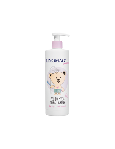 Linomag Żel do mycia ciała i głowy 200ml Linomag Żel do mycia ciała i głowy 200ml