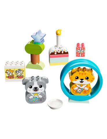 Lego Duplo Mój pierwszy szczeniak i kotek z odgłosami