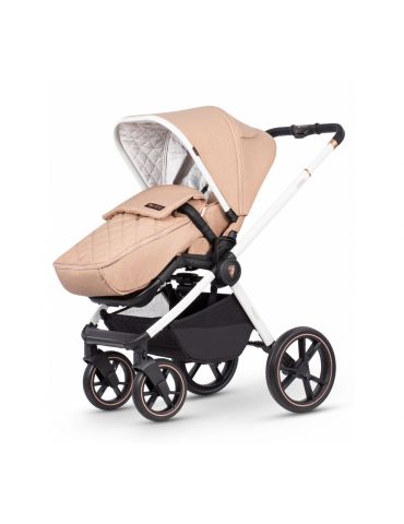 Venicci Tinum 2.0 wózek głęboko-spacerowy Gold island White matt classic limitowany