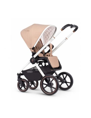 Venicci Tinum 2.0 wózek głęboko-spacerowy Gold island White matt classic limitowany