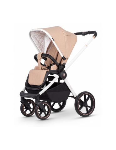 Venicci Tinum 2.0 wózek głęboko-spacerowy Gold island White matt classic limitowany