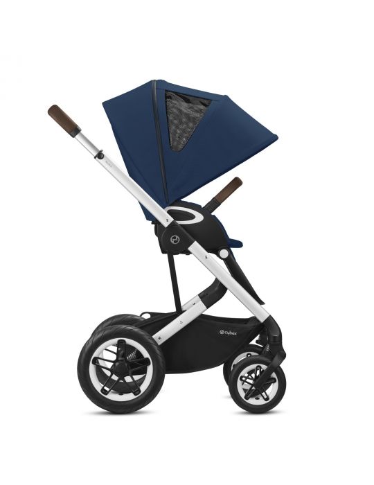 Cybex Talos S Lux wózek spacerowy Silver Navy Blue