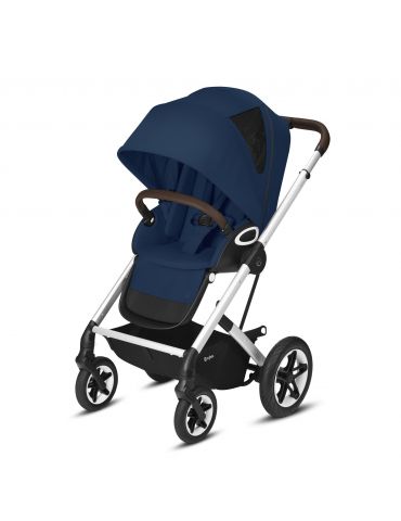 Cybex Talos S Lux wózek spacerowy Silver Navy Blue