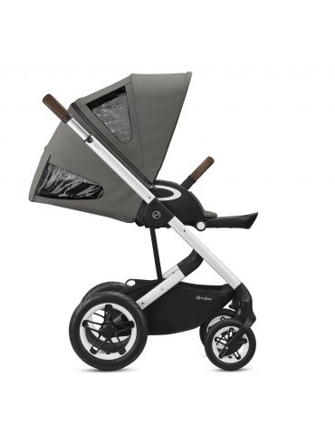 Cybex Talos S Lux wózek spacerowy Silver Soho Grey