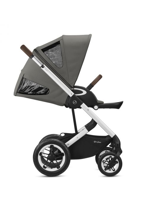 Cybex Talos S Lux wózek spacerowy Silver Soho Grey