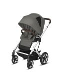 Cybex Talos S Lux wózek spacerowy Silver Soho Grey