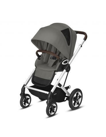 Cybex Talos S Lux wózek spacerowy Silver Soho Grey