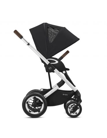 Cybex Talos S Lux wózek spacerowy Silver Deep Black
