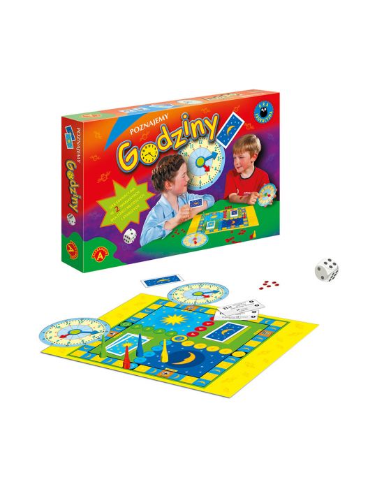Alexander Gra edukacyjna Poznajemy godziny