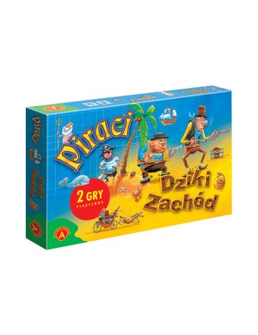 Alexander Gra planszowa Piraci - Dziki Zachód Alexander Gra planszowa Piraci - Dziki Zachód