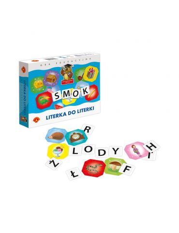 Alexander Gra edukacyjna Sowa Mądra Głowa - Literka do literki Alexander Gra edukacyjna Sowa Mądra Głowa - Literka do literki