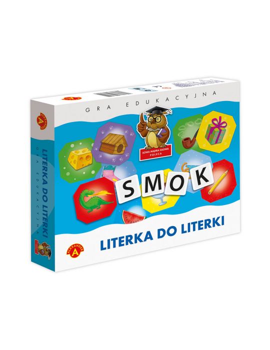 Alexander Gra edukacyjna Sowa Mądra Głowa - Literka do literki