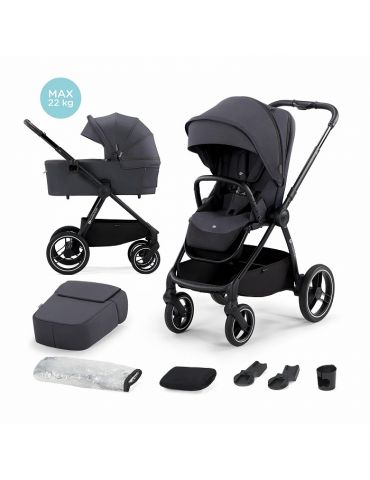Kinderkraft Nea Wózek głęboko-spacerowy Dark grey