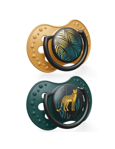 Lovi Smoczek silikonowy dynamiczny 0-3 m Jungle Vibes Boy