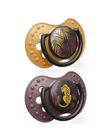 Lovi Smoczek silikonowy dynamiczny 3-6m Jungle Vibes Girl