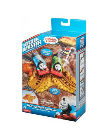 Fisher-Price Track Master Zestaw torów Bliskie spotkanie na torze Tomek i przyjaciele