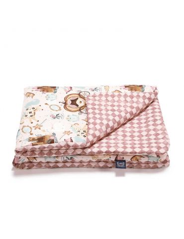 La Millou Kołderka bawełniana M 80x100  ( Princess - Princess Chessboard )