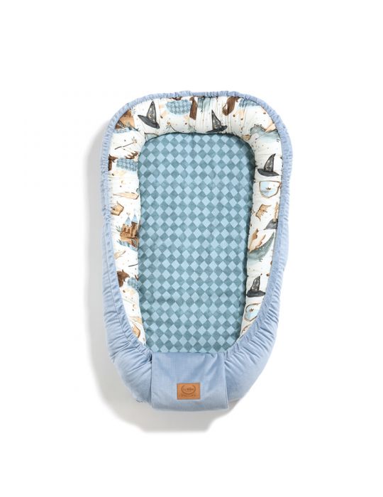La Millou Kokon Velvet Collection Best nest ( Prince - Wind Blue )