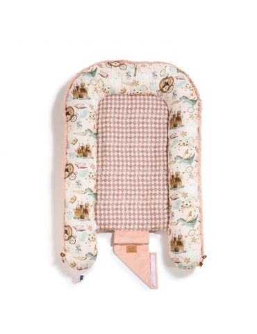 La Millou Kokon Velvet Collection Best nest grande ( Princess - Powder Pink )