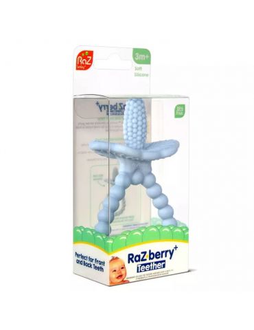 RaZ Baby Gryzak malina plus błękitny 3m+