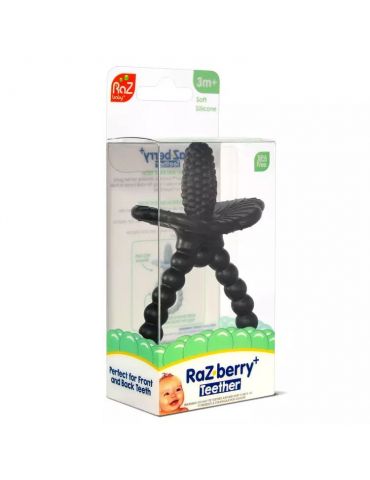 RaZ Baby Gryzak malina plus czarny 3m+