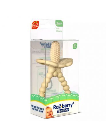 RaZ Baby Gryzak malina plus karmelowy 3m+