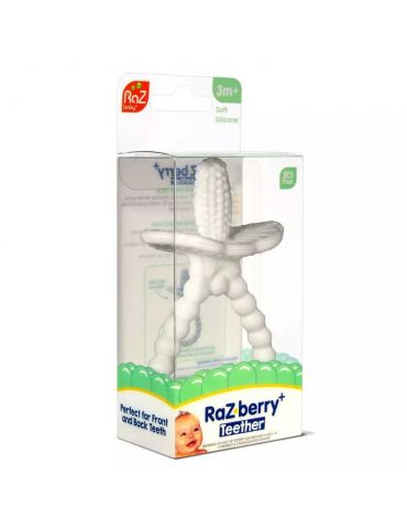 RaZ Baby Gryzak malina plus kremowy 3m+