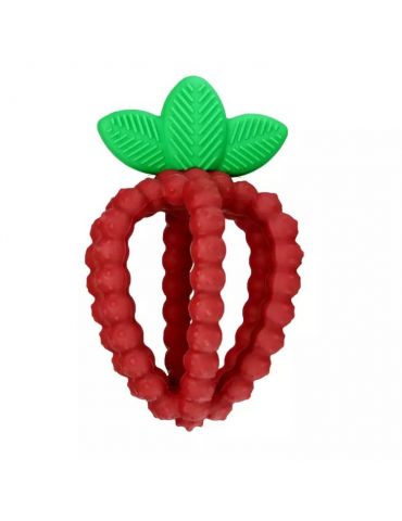 RaZ Baby Gryzak malina z listkami 3m+