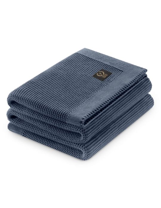 Yosoy Kocyk bambus bawełna Monaco French Denim