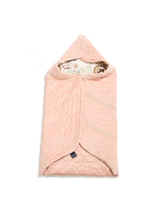 La Millou Kocyk do fotelika ( Princess - Velvet Powder Pink )