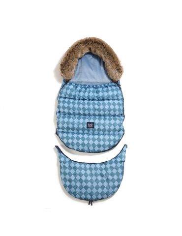 La Millou Aspen Śpiworek Winterproof Stroller Bag Combo ( Prince Chessboard - Wind Blue ) La Millou Aspen Śpiworek Winterproof Stroller Bag Combo ( Prince Chessboard - Wind Blue )