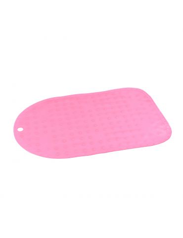 BabyOno Mata antypoślizgowa do kąpieli 70/35 różowa