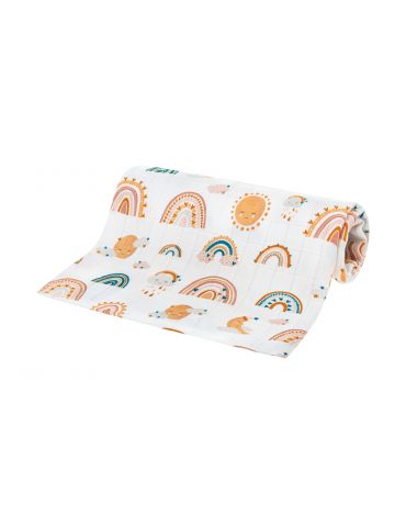 Bocioland pieluszka bambusowa 30/30 Tęcza Bocioland pieluszka bambusowa 30/30 Tęcza