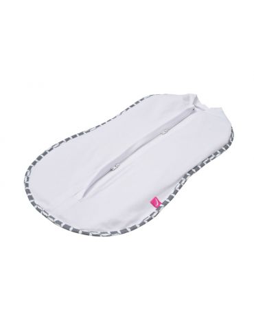 Motherhood Otulaczek Zip&Swaddle rozmiar 1 ( 2,5-5kg ) Classic szary