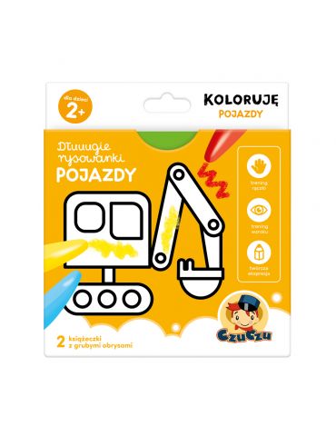 CzuCzu Dłuuugie rysowanki Koloruję pojazdy CzuCzu Dłuuugie rysowanki Koloruję pojazdy