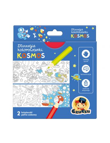 CzuCzu Dłuuugie kolorowanki Kosmos CzuCzu Dłuuugie kolorowanki Kosmos