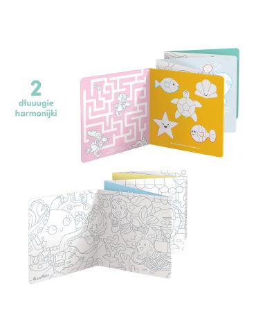 CzuCzu Dłuuugie kolorowanki Syrenki