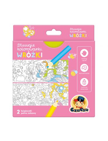 CzuCzu Dłuuugie kolorowanki Wróżki