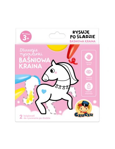 CzuCzu Dłuuugie rysowanki Rysuję po śladzie baśniowa kraina