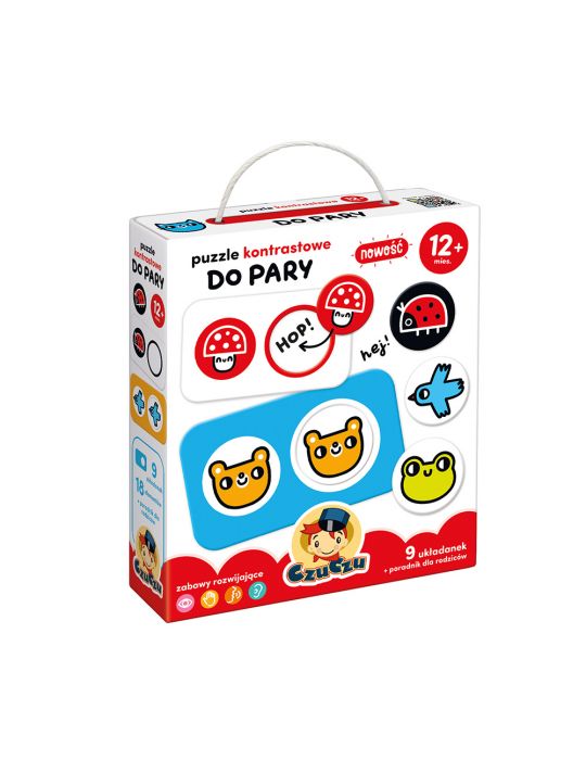 CzuCzu Puzzle kontrastowe do pary