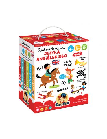 CzuCzu Zestaw do nauki angielskiego 4,5,6+ CzuCzu Zestaw do nauki angielskiego 4,5,6+