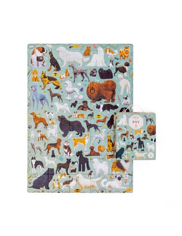 CzuCzu Puzzlove Psy 40 elementów CzuCzu Puzzlove Psy 40 elementów