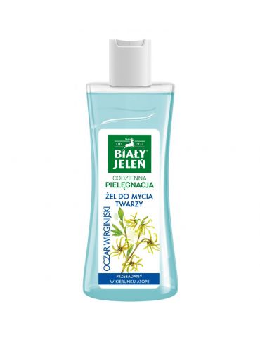 Biały Jeleń Żel do mycia twarzy oczar wirginijski