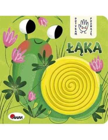 Książeczka Sensoryczna Dotykam i poznaję Łąka