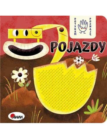 Książeczka Sensoryczna Dotykam i poznaję Pojazdy