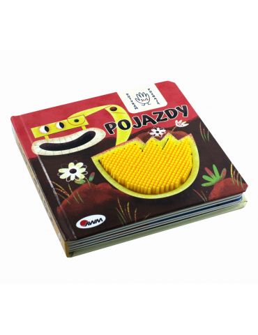 Książeczka Sensoryczna Dotykam i poznaję Pojazdy