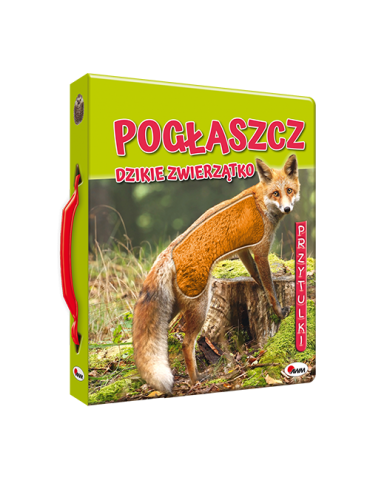 Książeczka sensoryczna Pogłaszcz dzikie zwierzątko