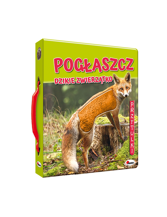 Książeczka sensoryczna Pogłaszcz dzikie zwierzątko